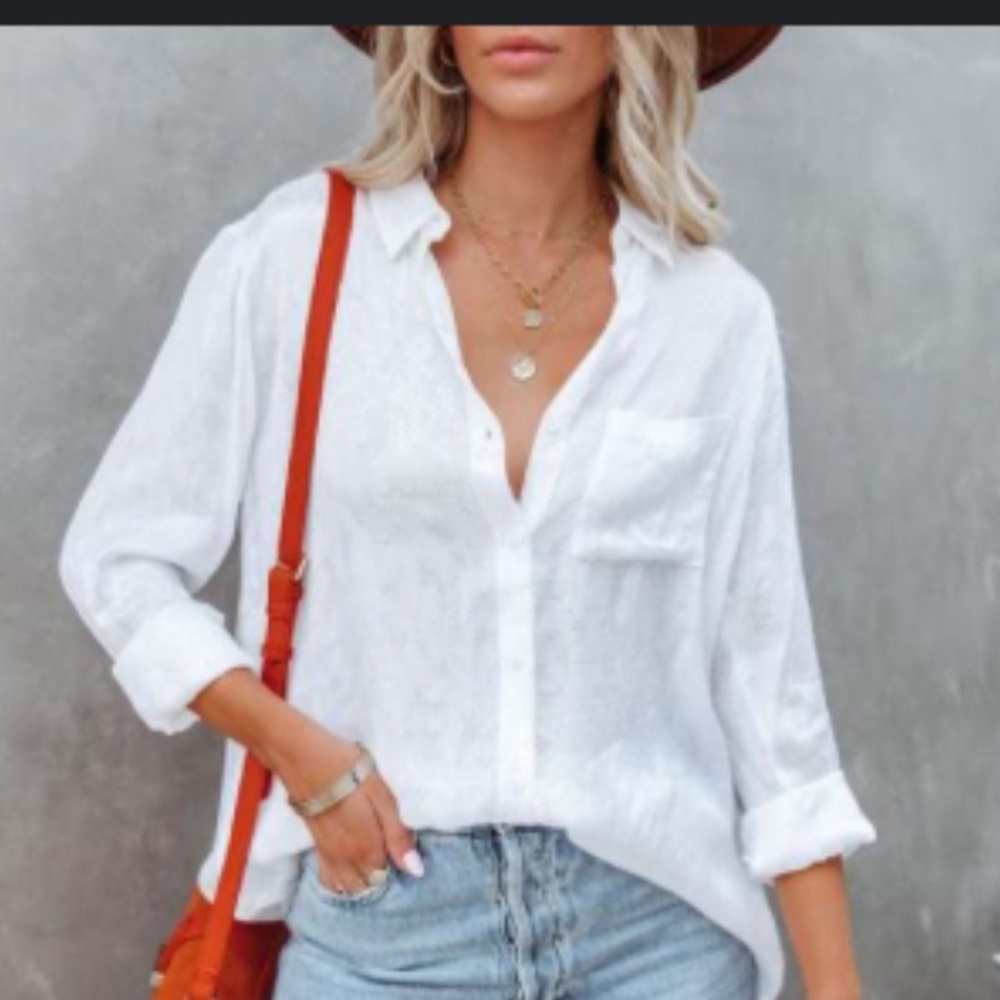 Vici Franza Button Down Blouse